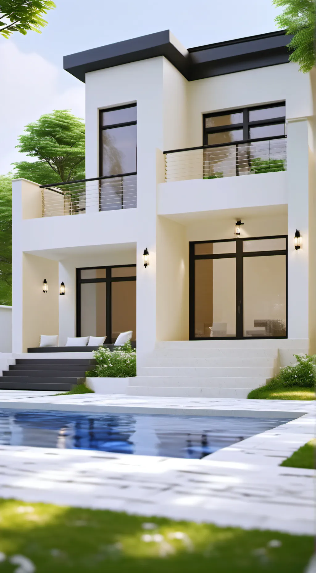 ai character: The House background