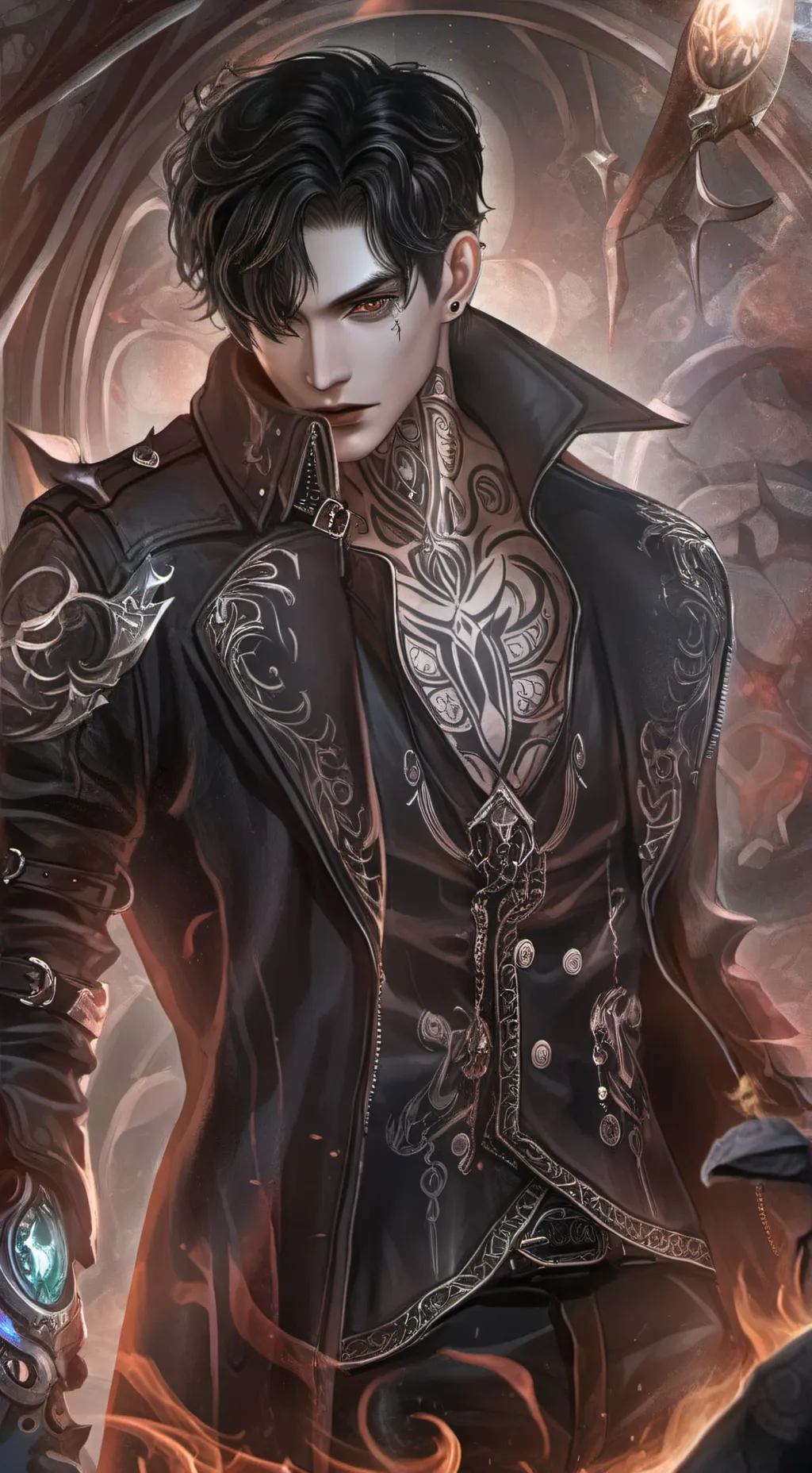 ai character: Zion background