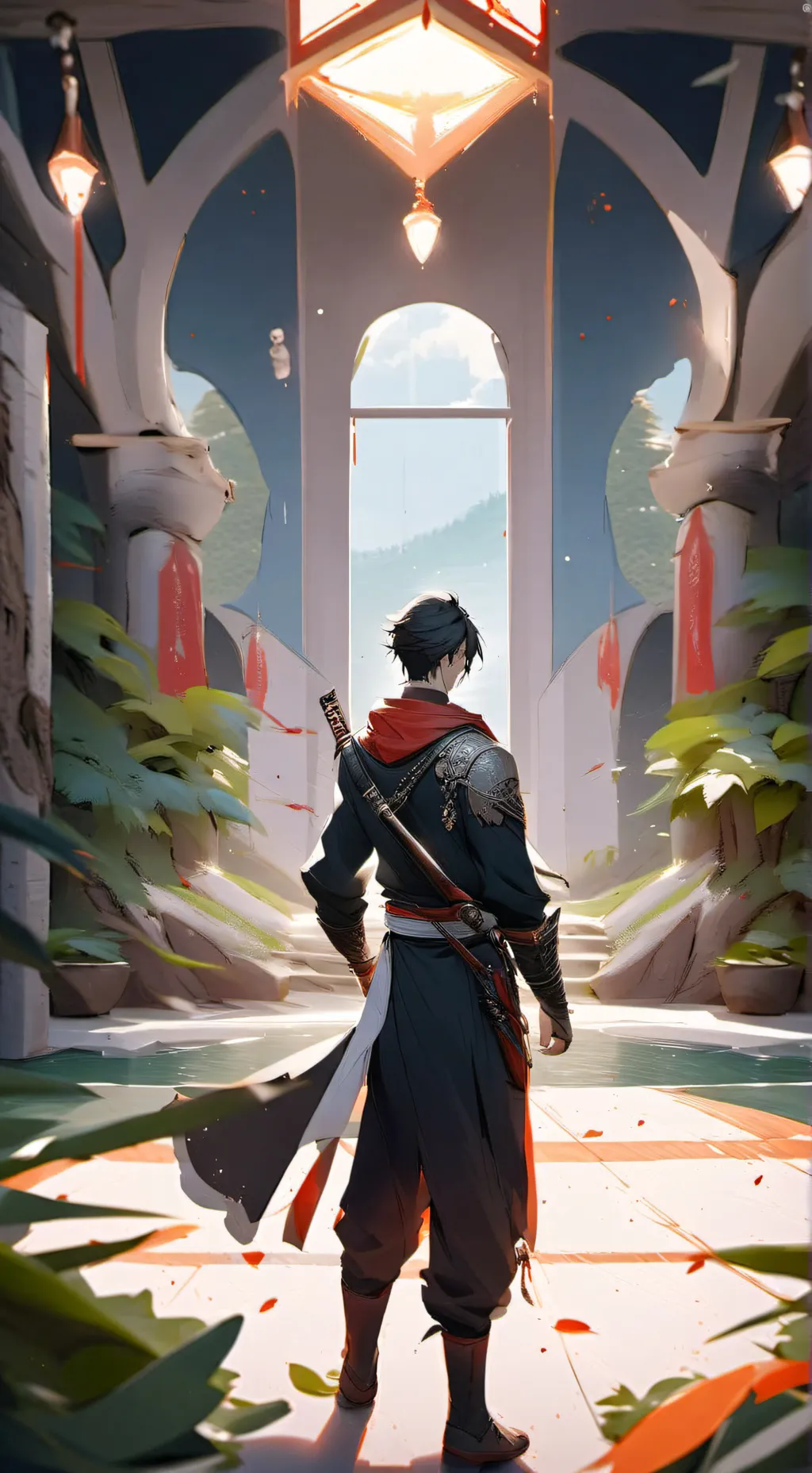 ai character: refugio de doey background