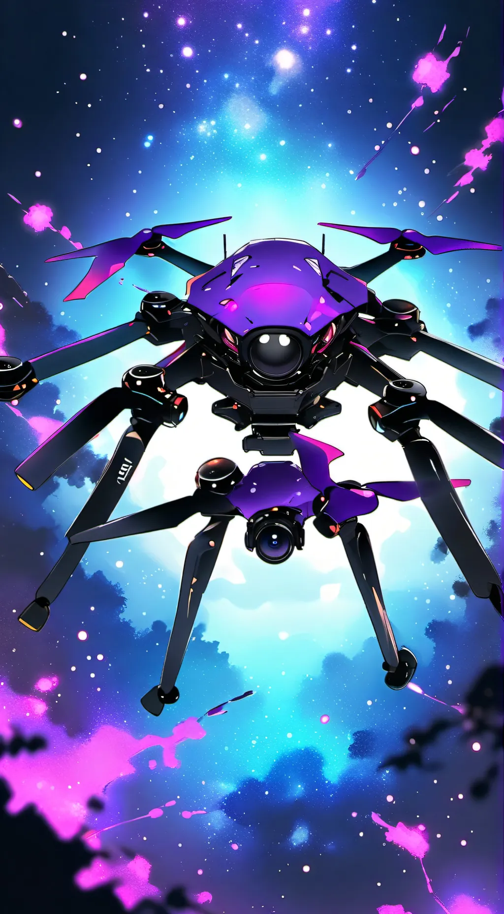 ai character: Uzi background