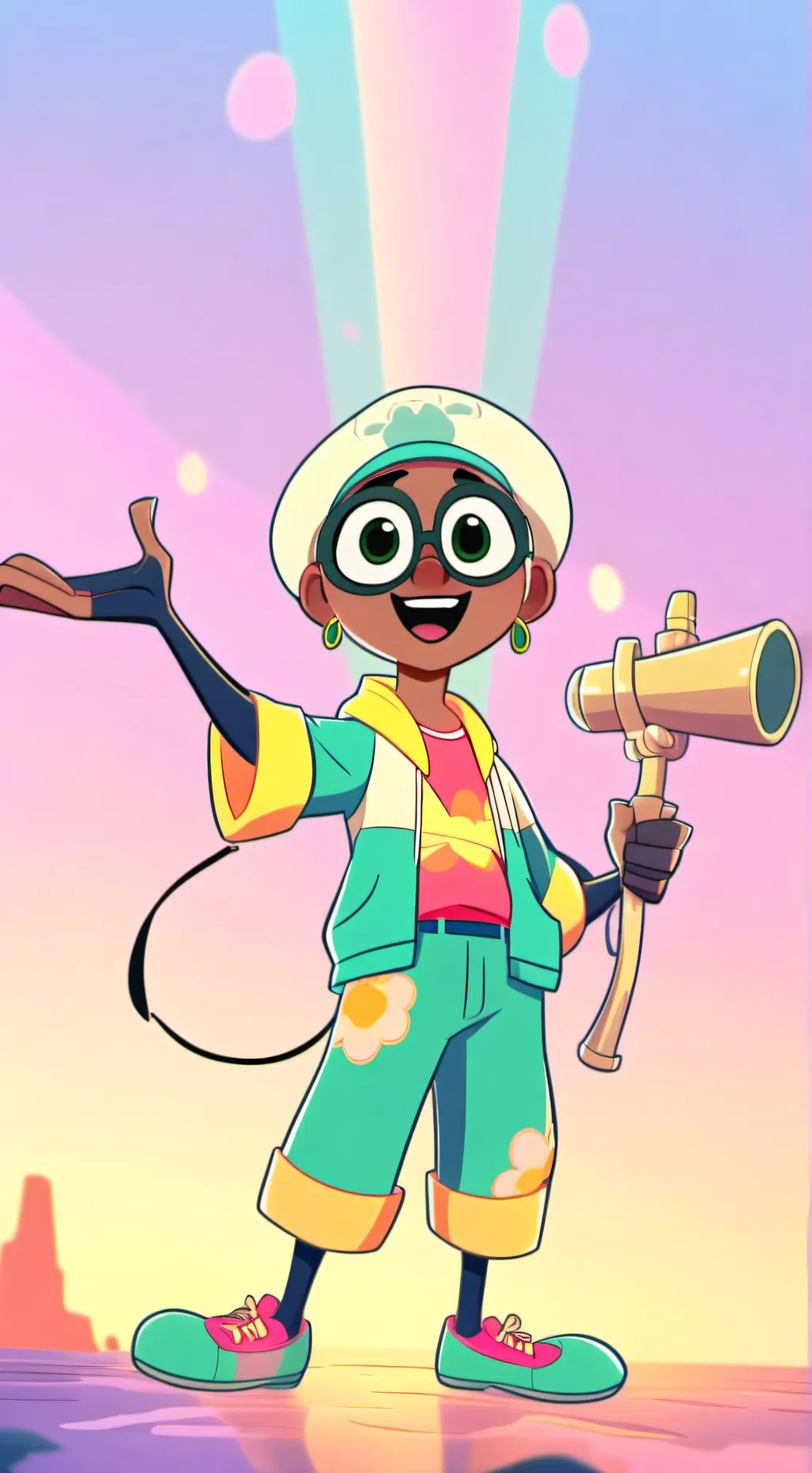 ai character: Sonic.exe desastre background