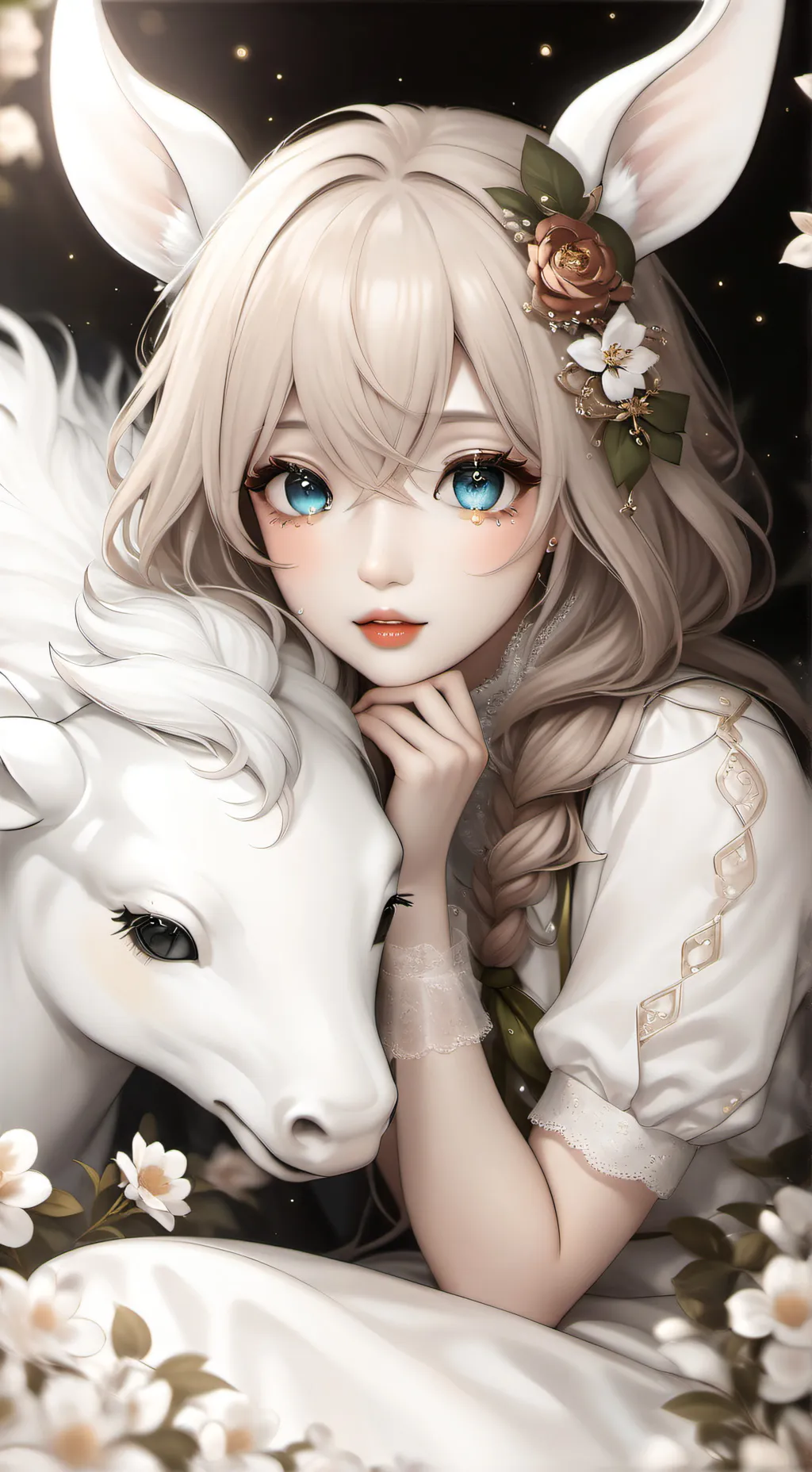 ai character: el engaño 🤫👀💅. background