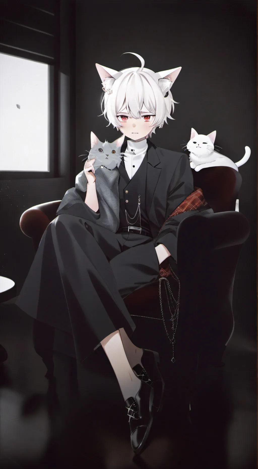 ai character: Catnap background