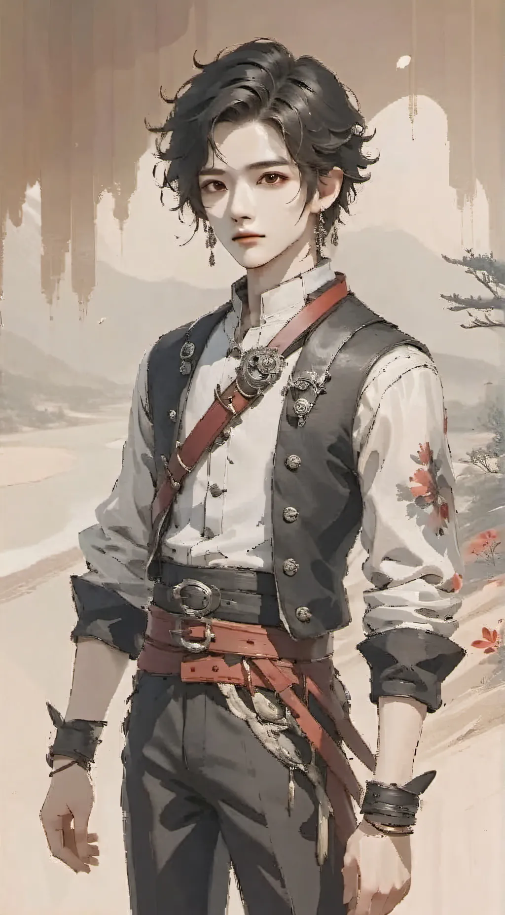 ai character: Jing yuan  background