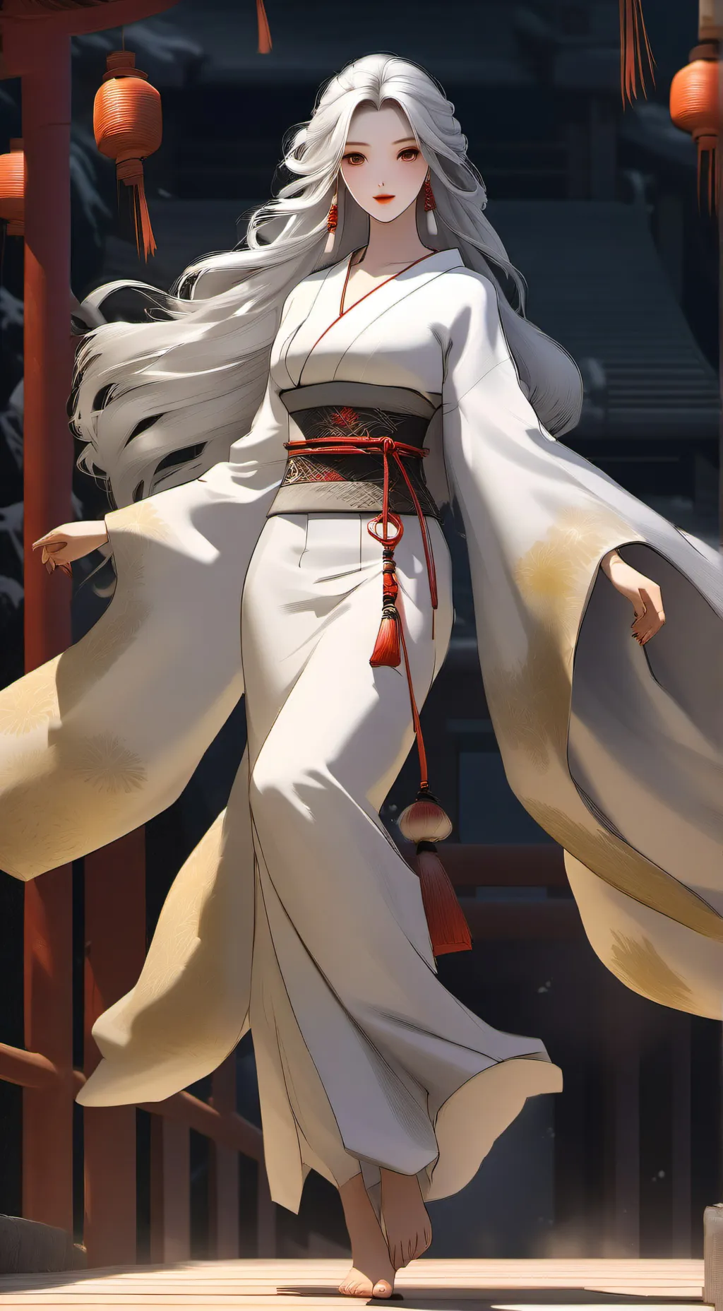 ai character: Okano Satoko background