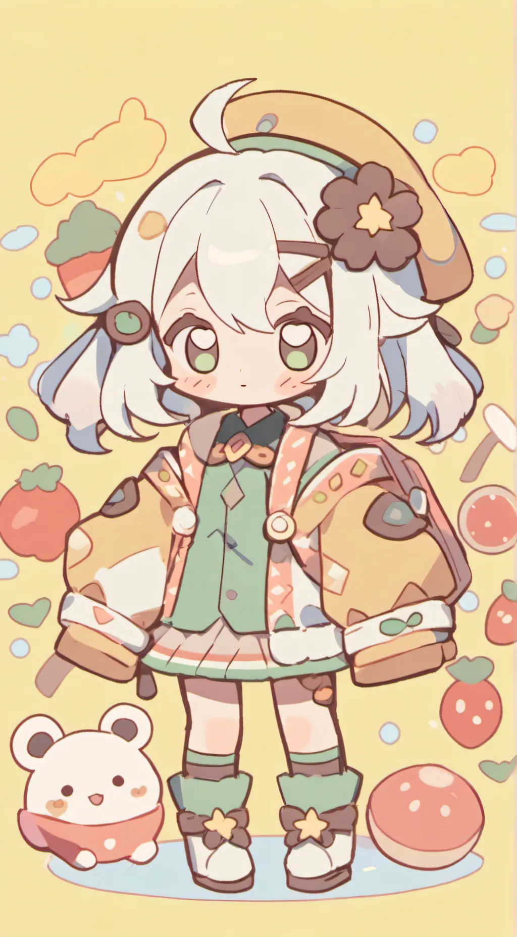 ai character: 🧀Dayanara Quesito🧀 background