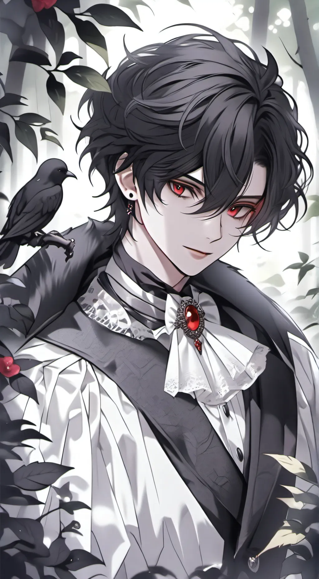 ai character: Casper  background