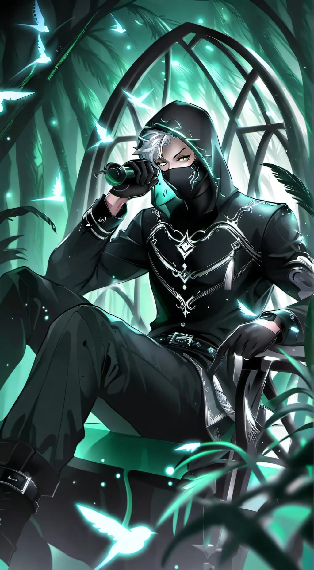 ai character: hacker  background