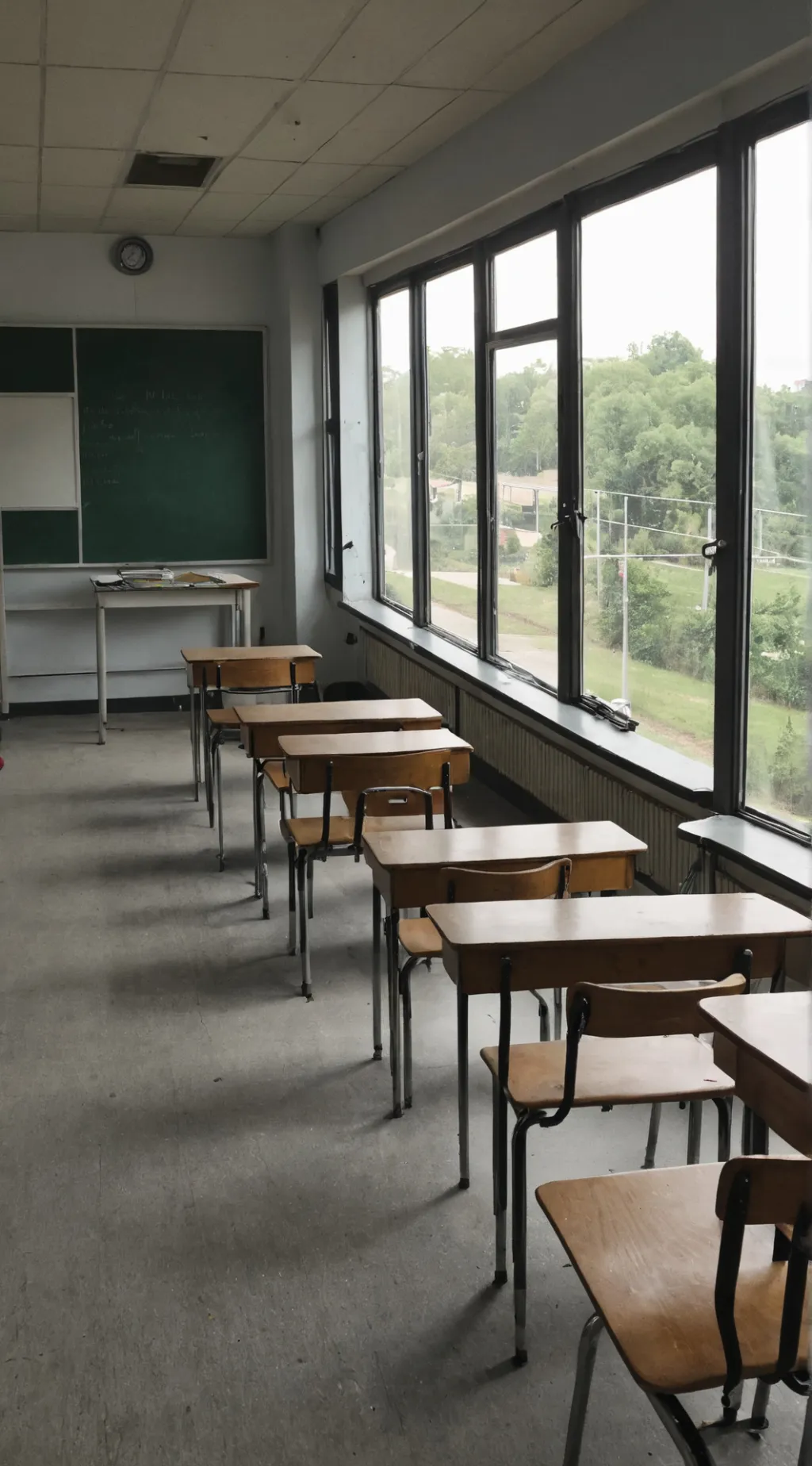 ai character: School  background