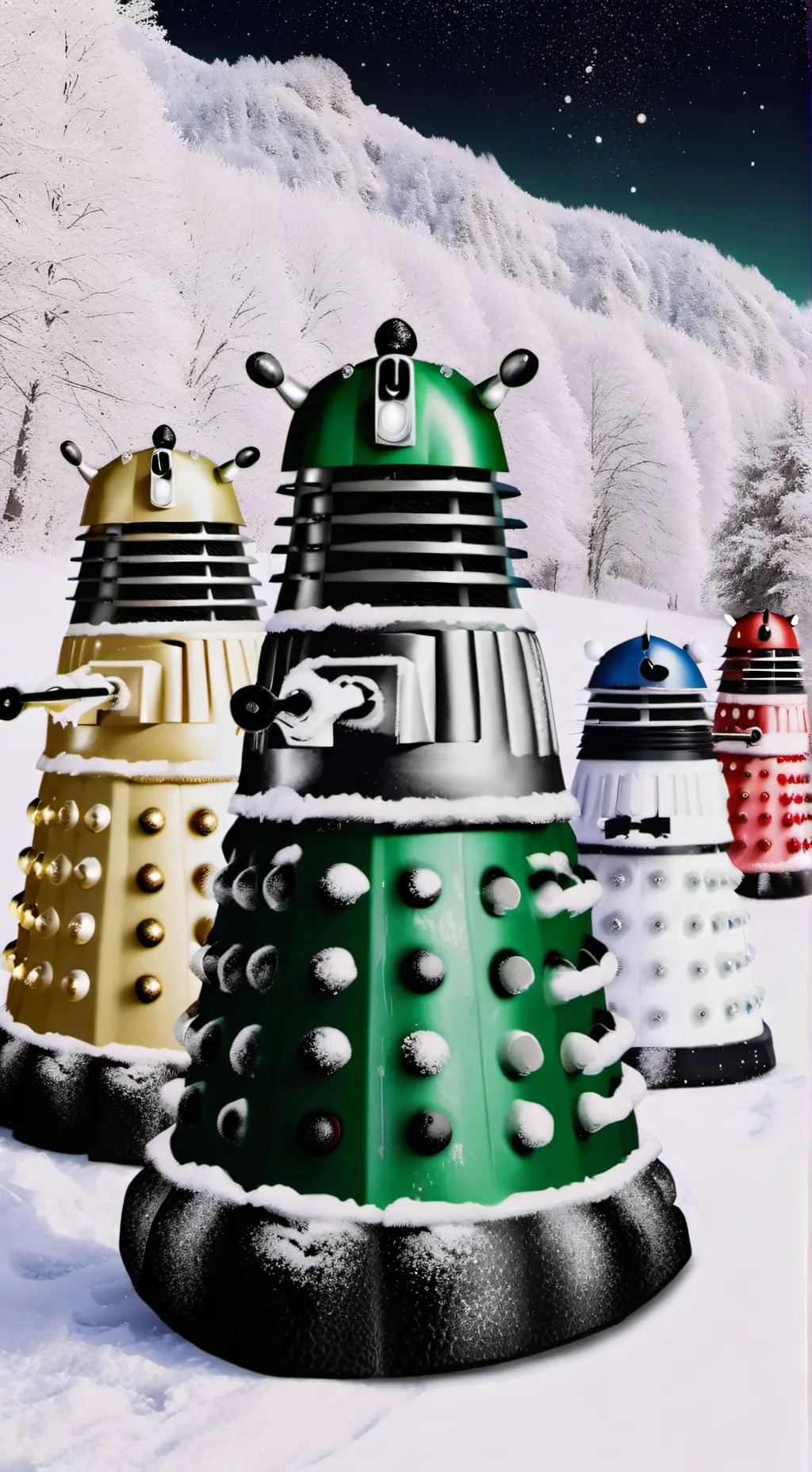 ai character: Dalek Foster Home background