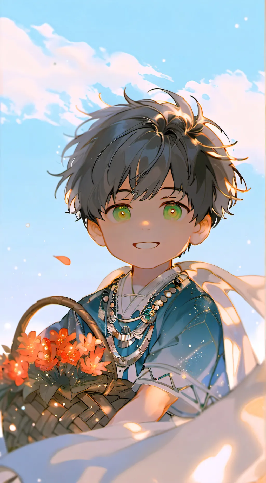 ai character: Keith  background