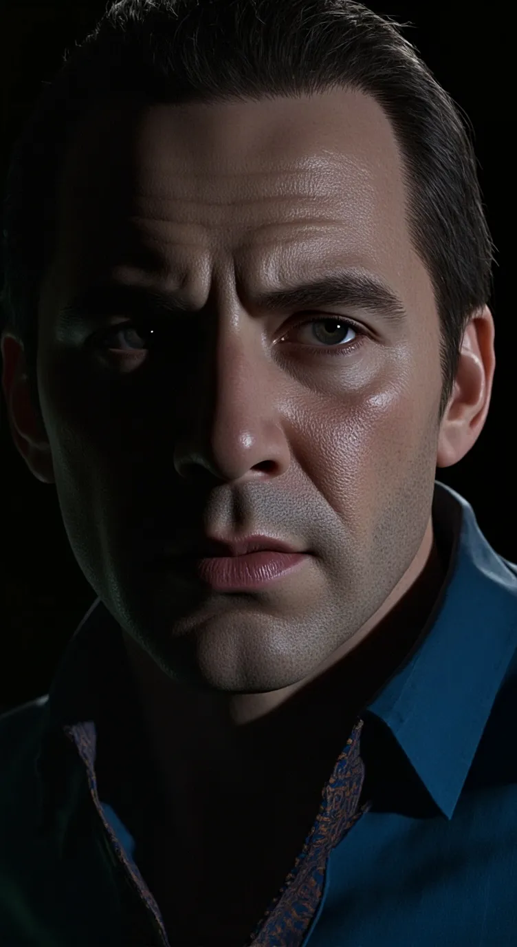 ai character: titan tv man background