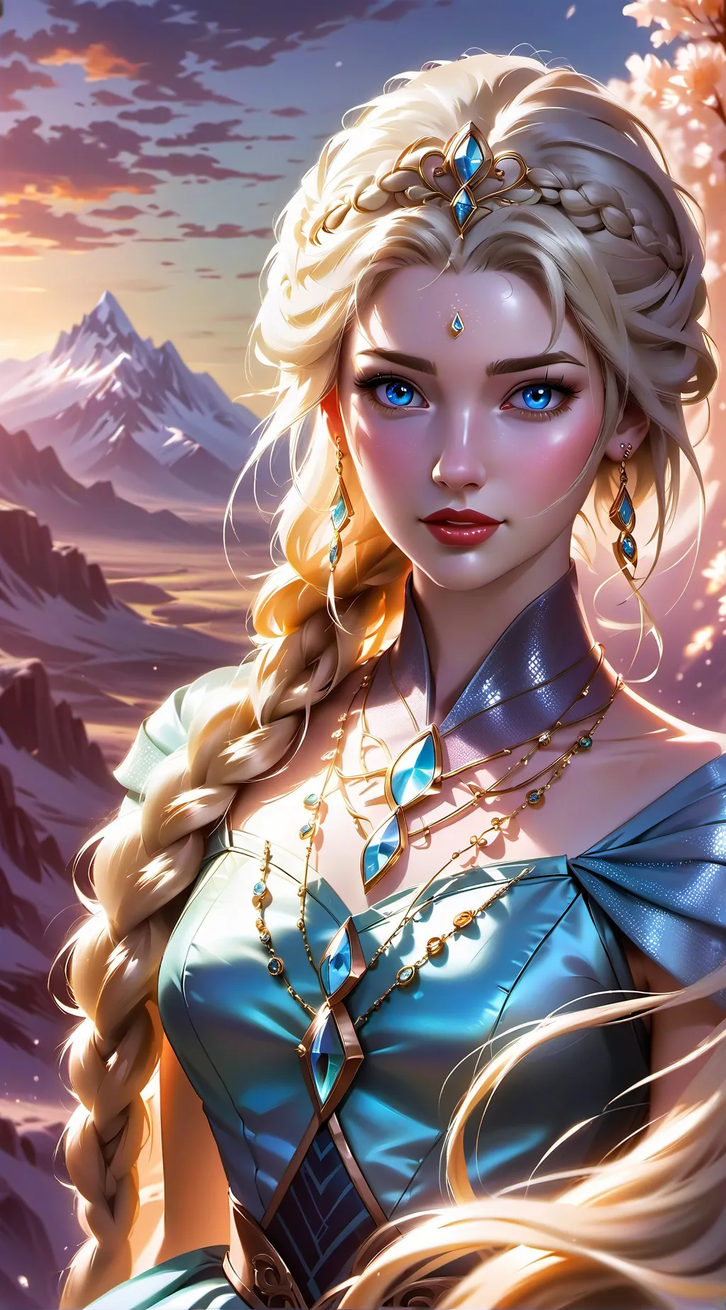 ai character: Elsa background