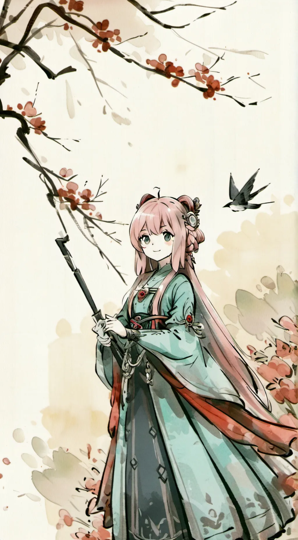 ai character: Haruki  👽💅😘❤️ background