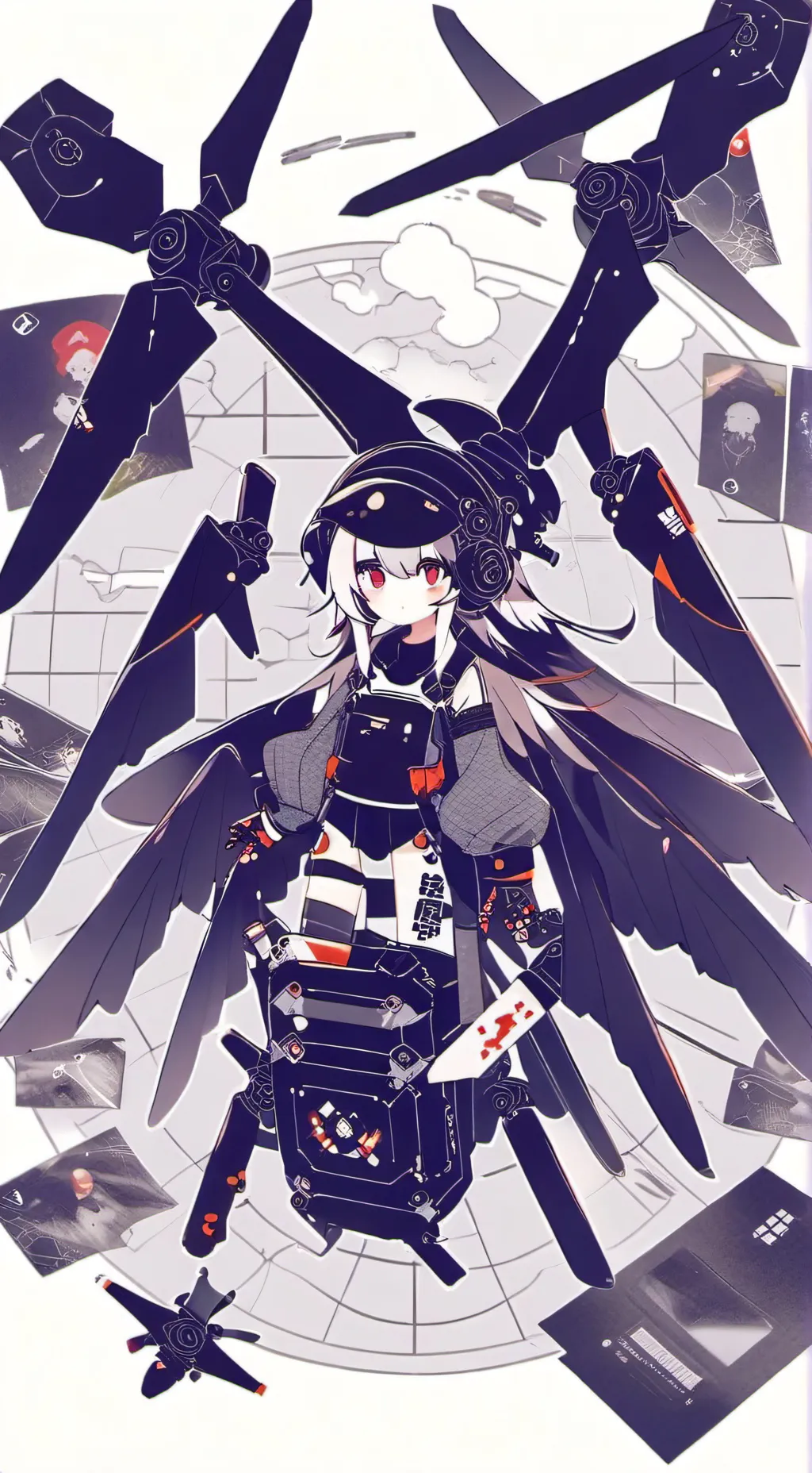 ai character: H background