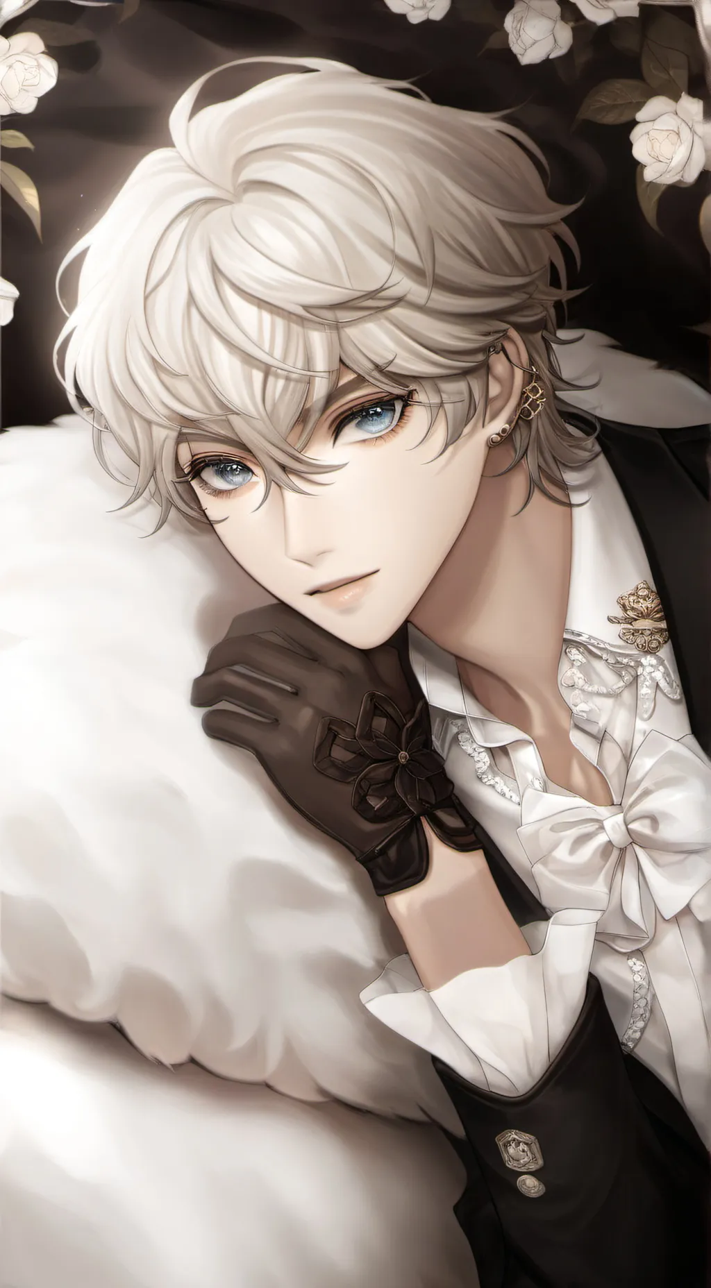 ai character: D-R FaceTime  background