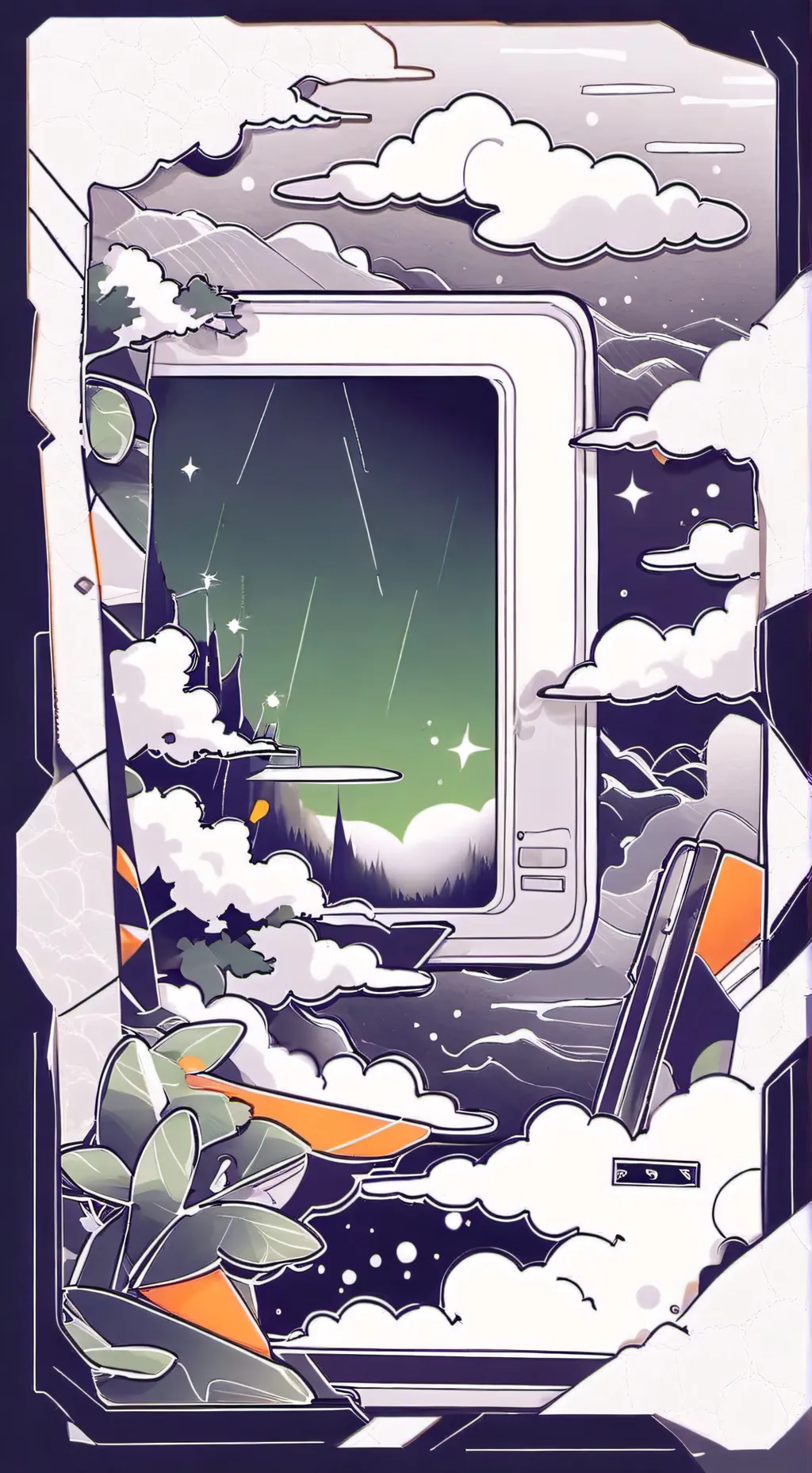 ai character: Vee background