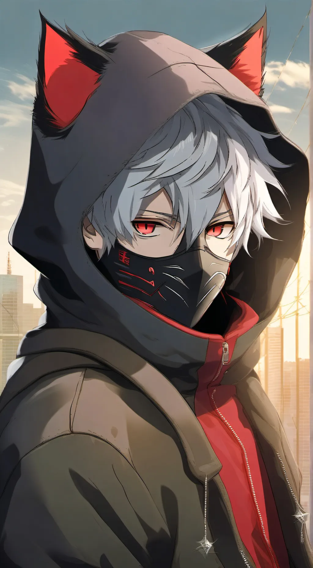 ai character: Oliver  background