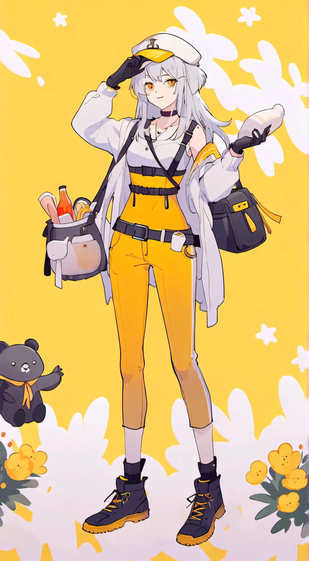 ai character: Аля background