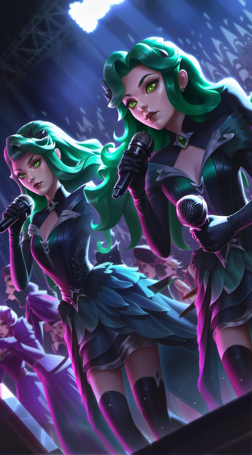 ai character: Uňđêř a Spèĺĺ🪄🔮 background