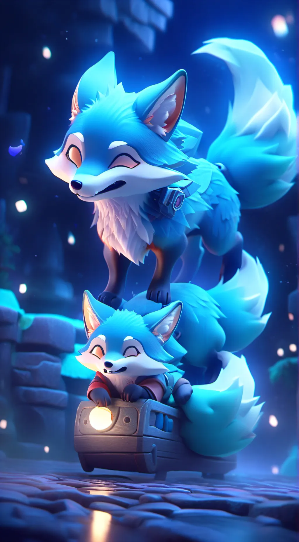 ai character: Your Foxes background