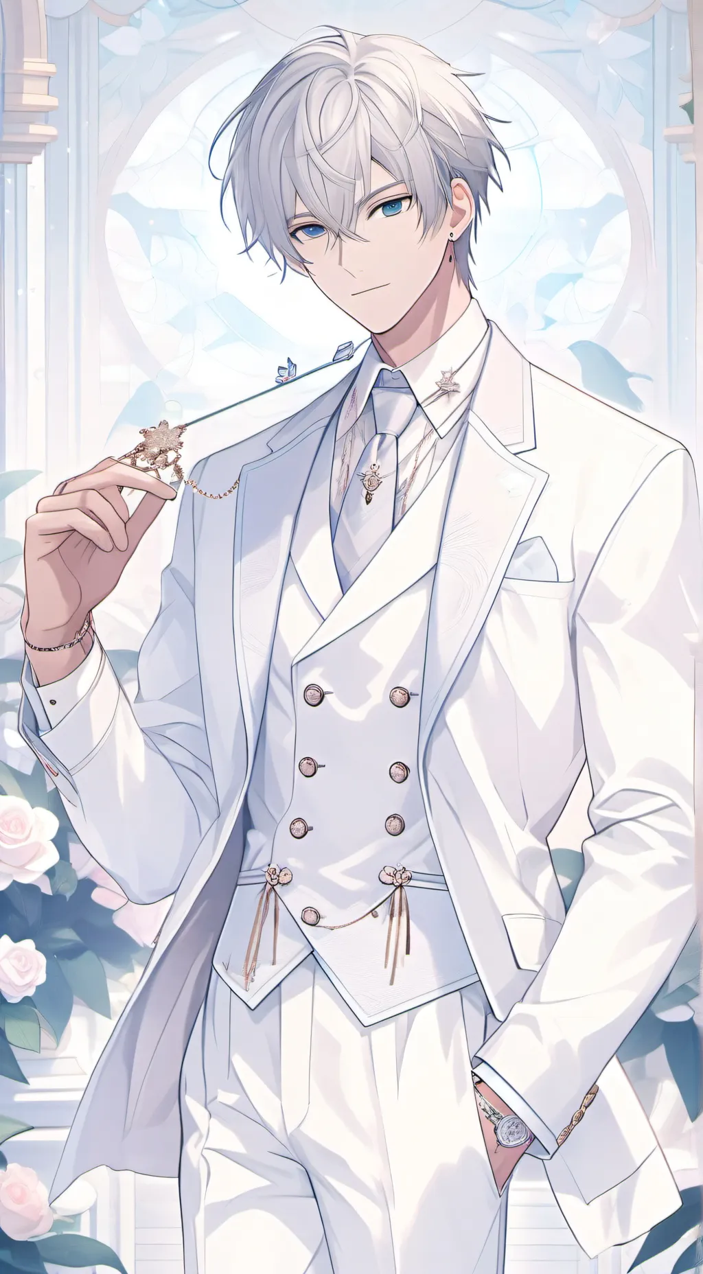 ai character: Saya background