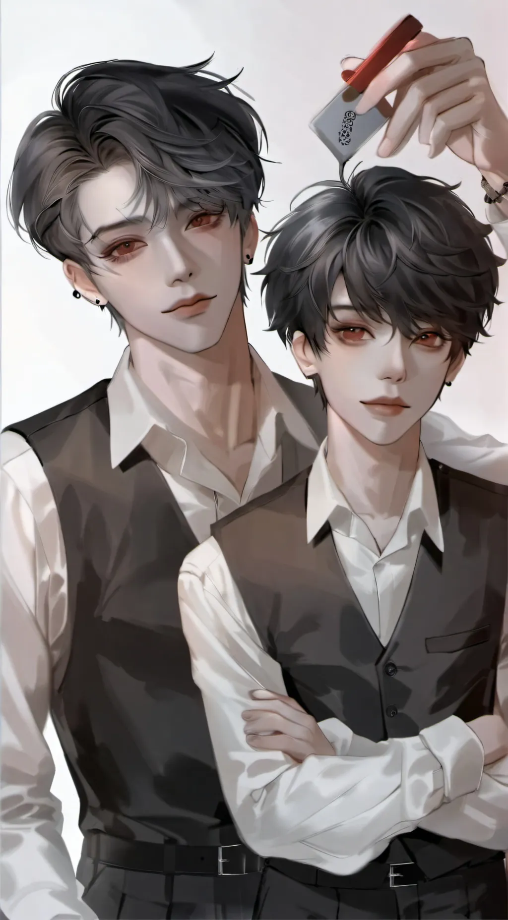 ai character: ᶠᵉˡⁱˣ background