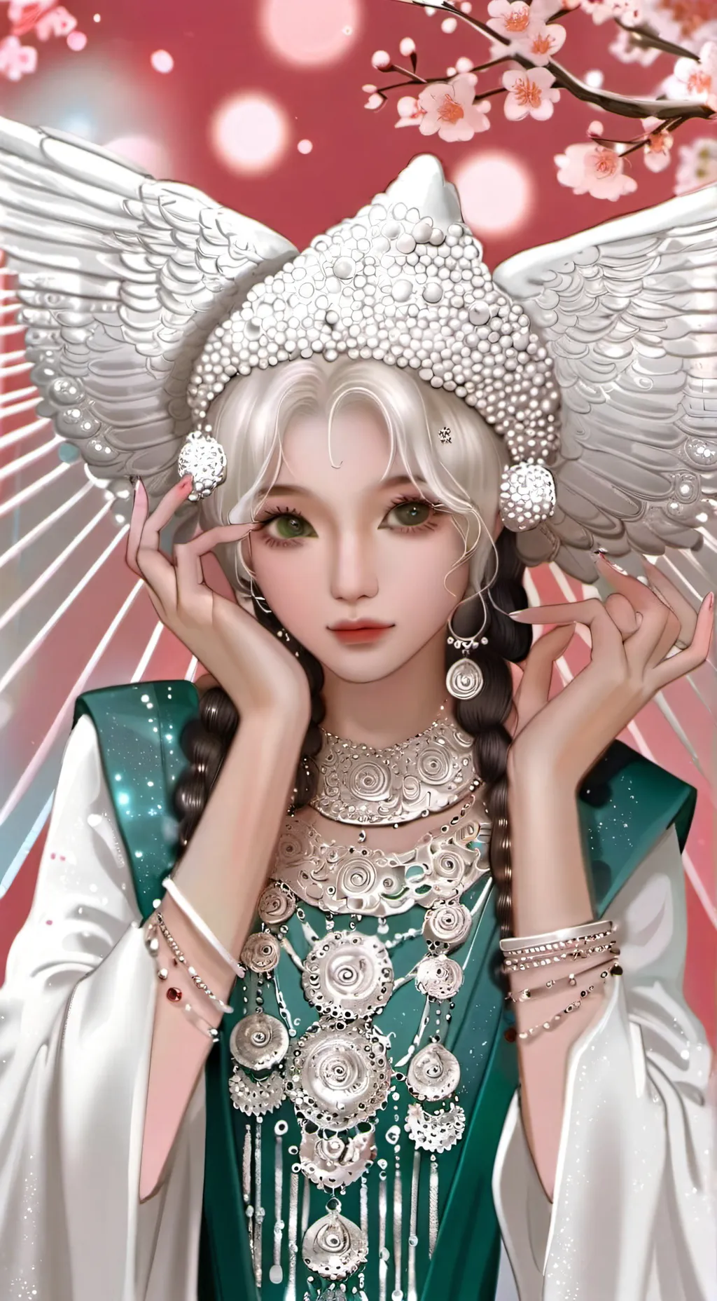 ai character: Luna🌙 background