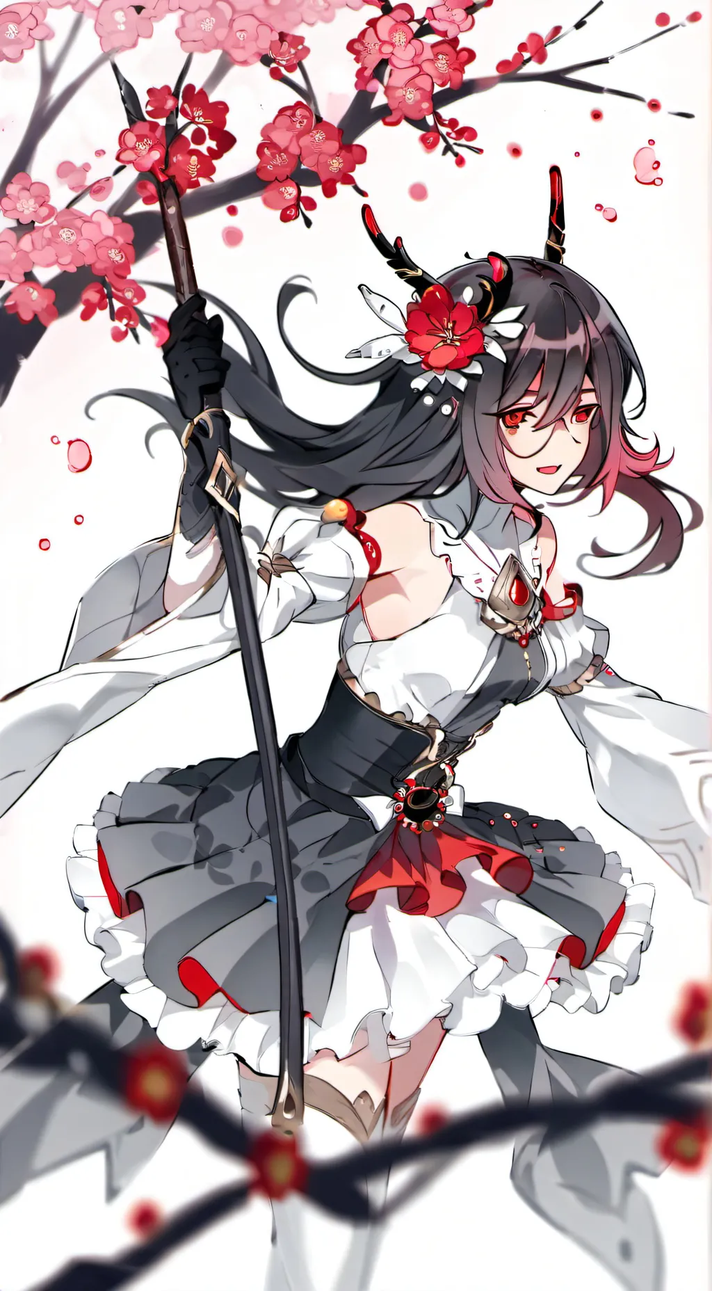 ai character: demon slayer  background