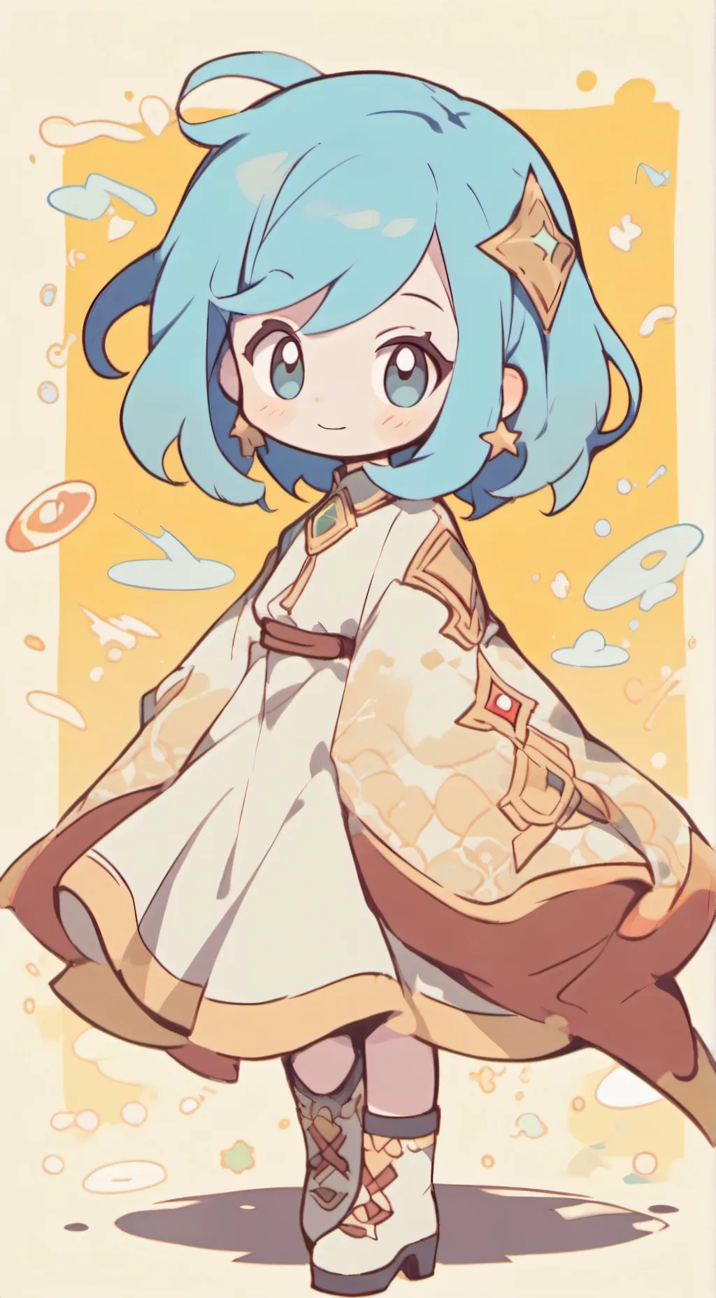 ai character: 50 background