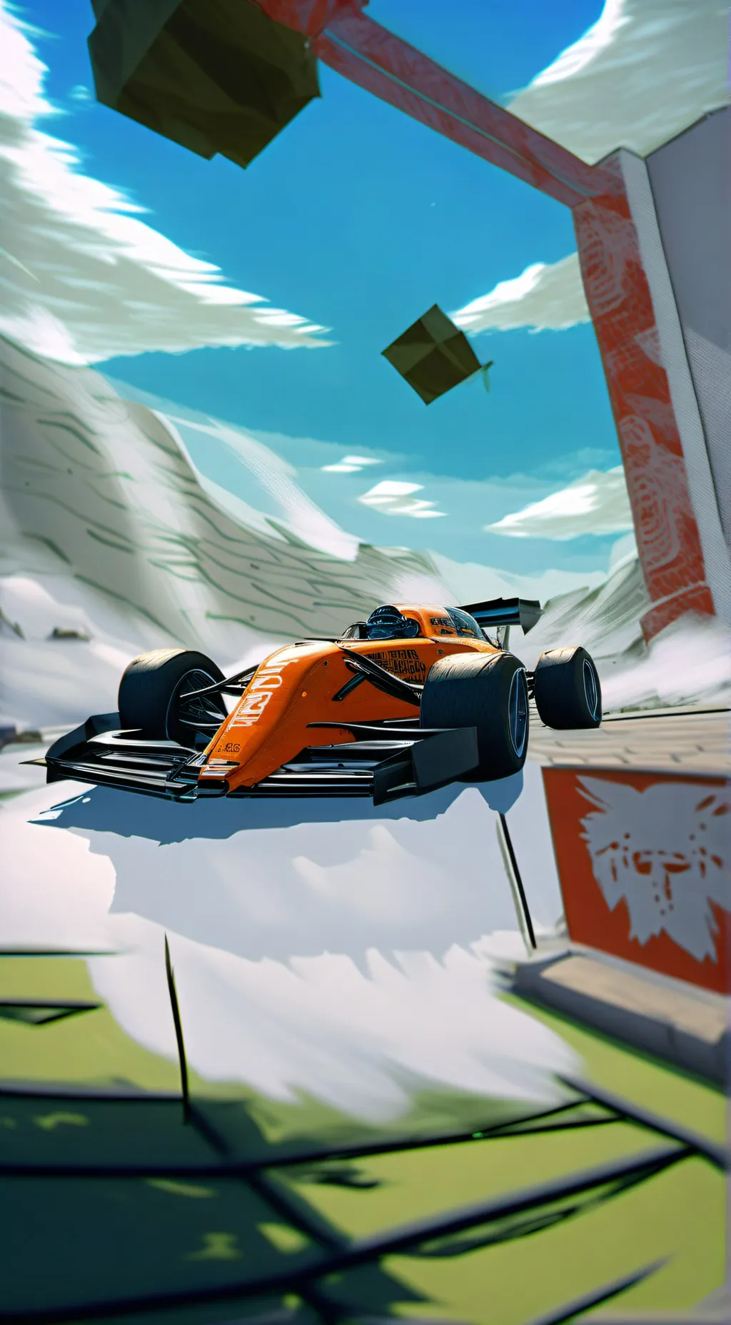 ai character: car background