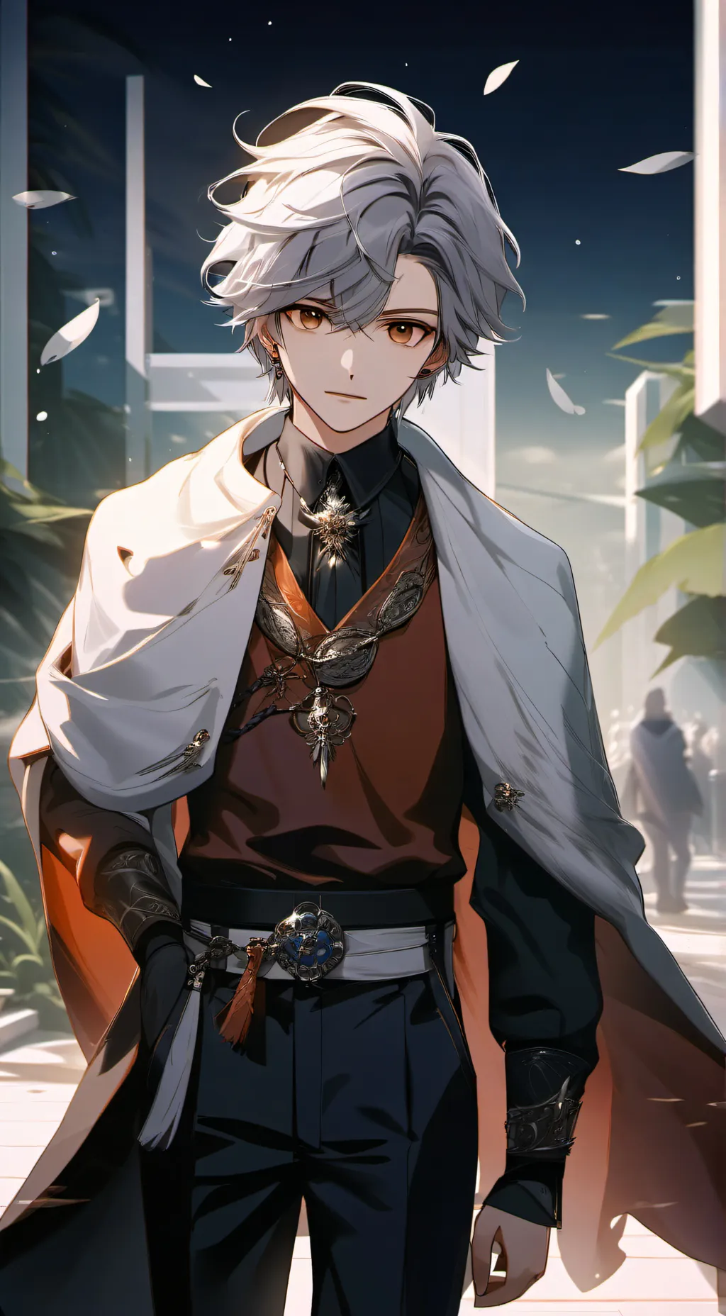 ai character: £∆#π(Ehan) background