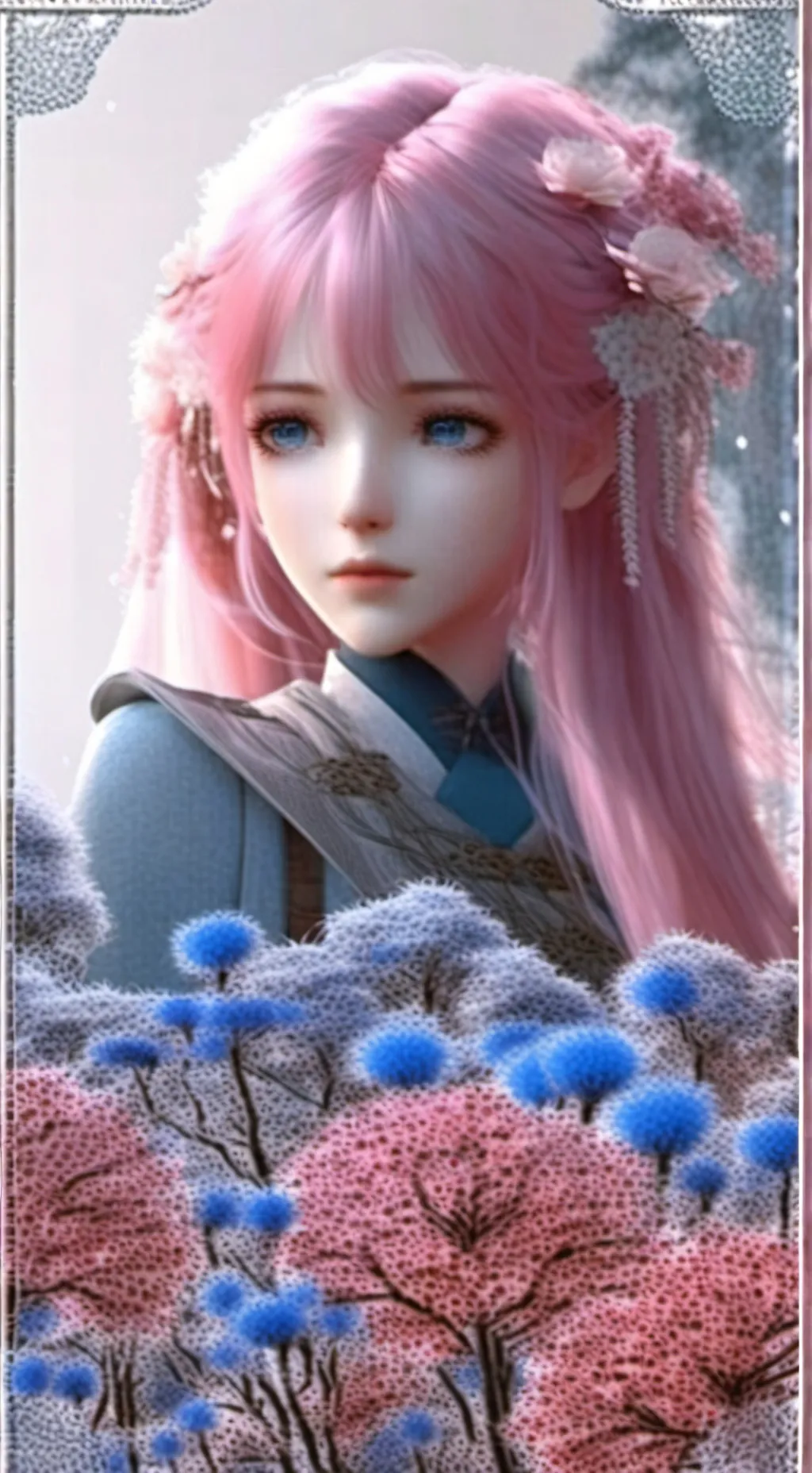 ai character: Ruka Harino background