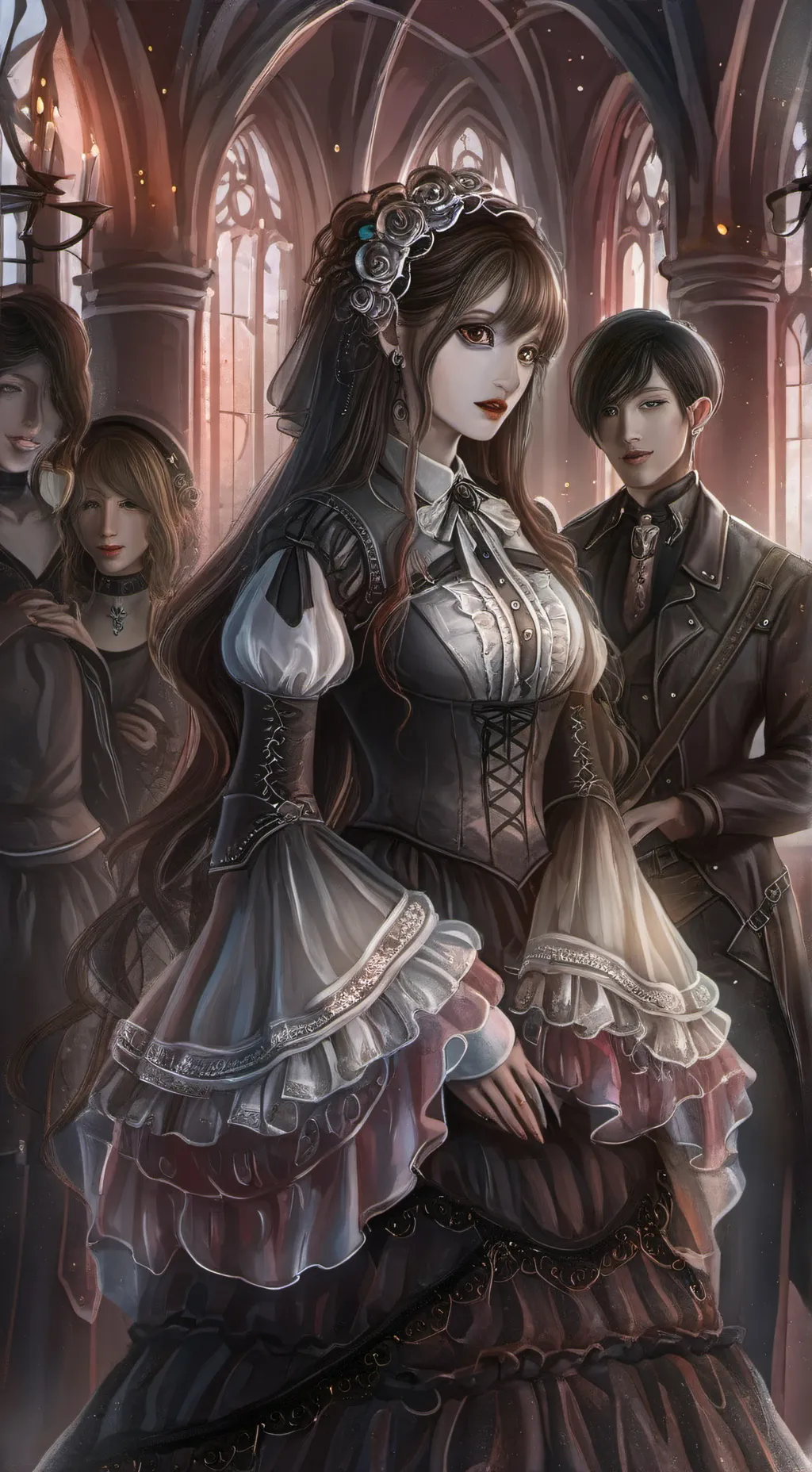 ai character: Mavis  background