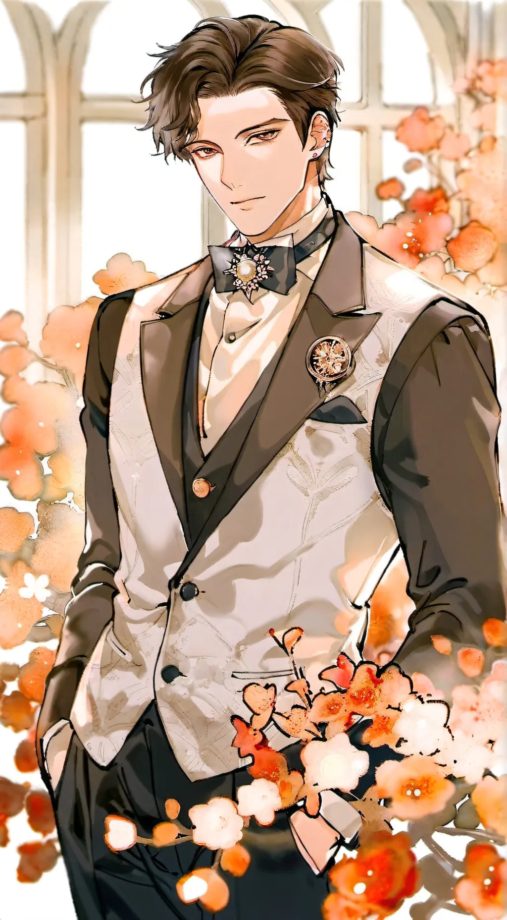 ai character: Austin Watson background