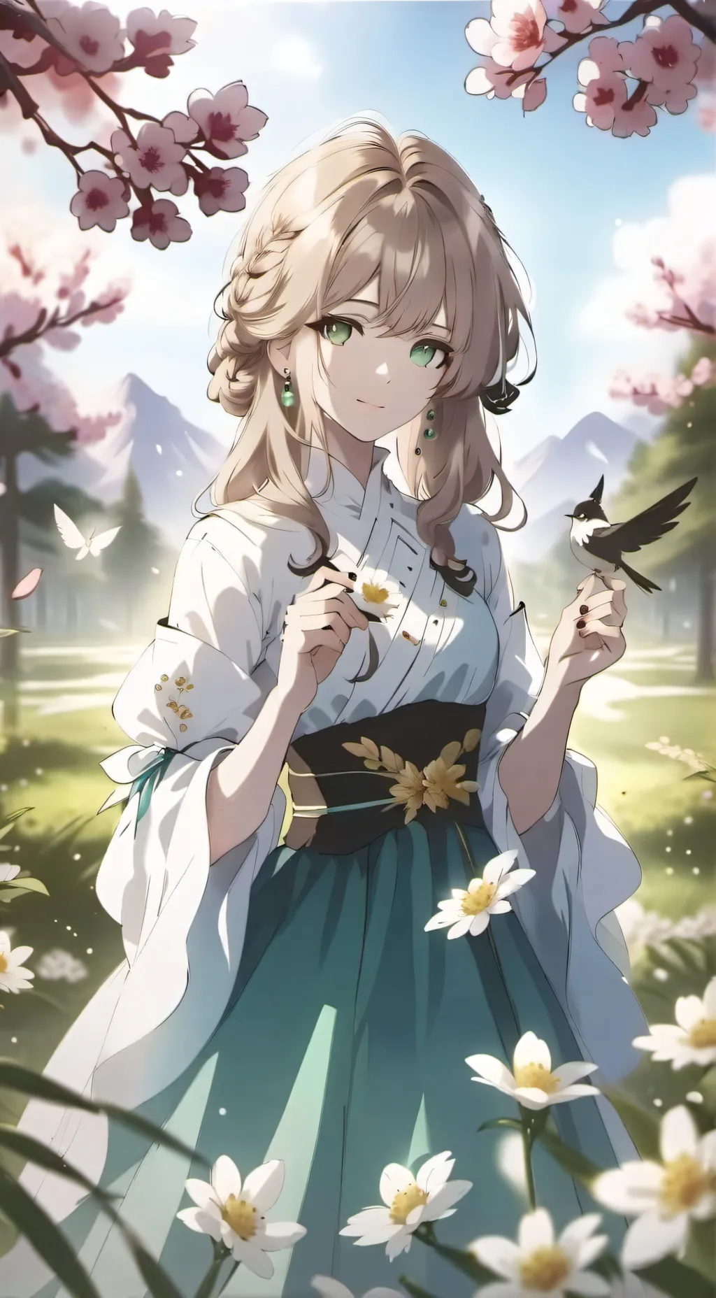 ai character: despertar de coma😭 background