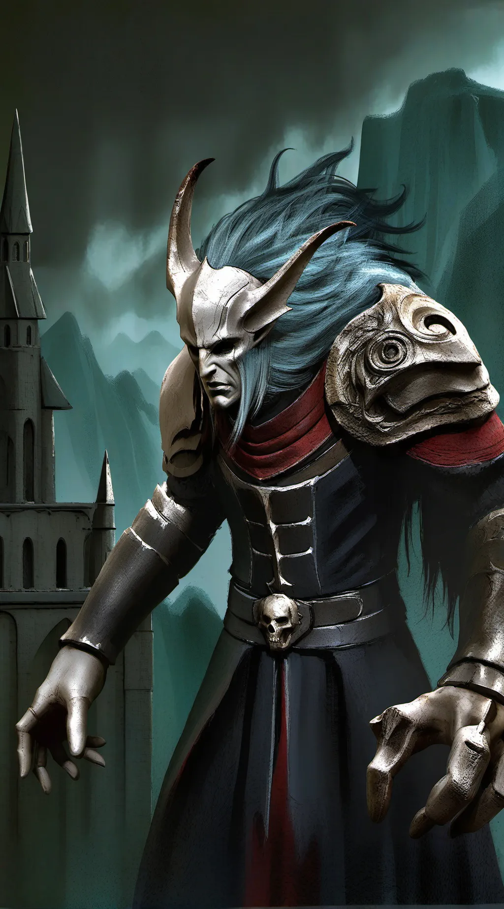 ai character: Artamal (Boss) background