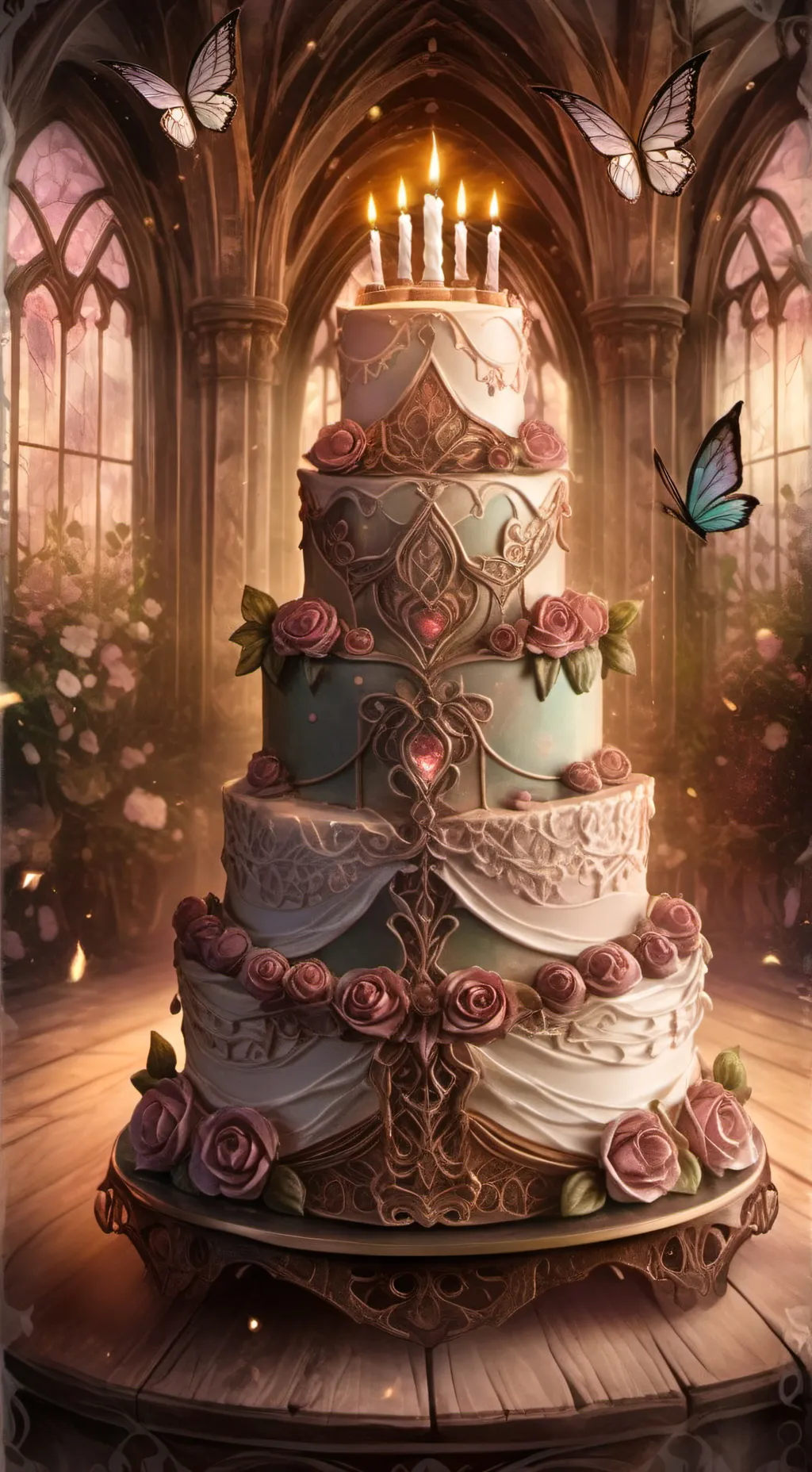 ai character: shinobu birthday  background