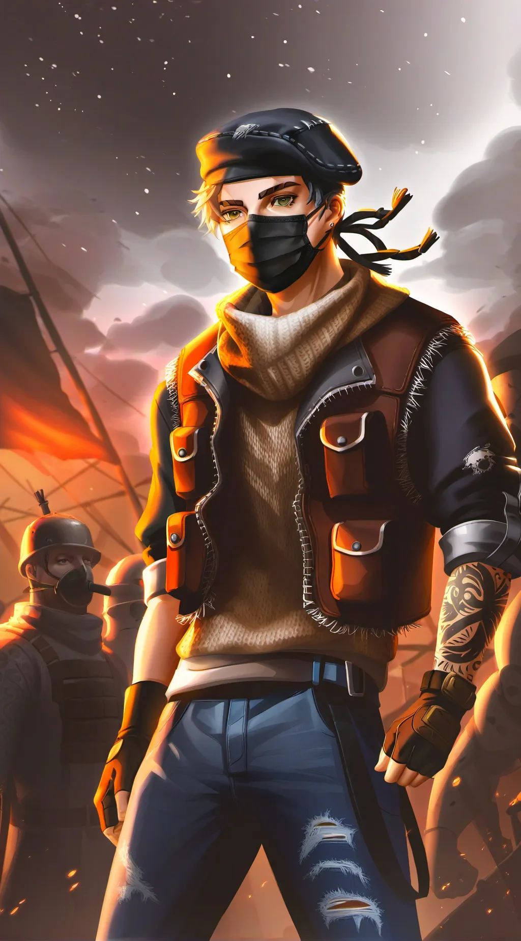 ai character: József Zion background