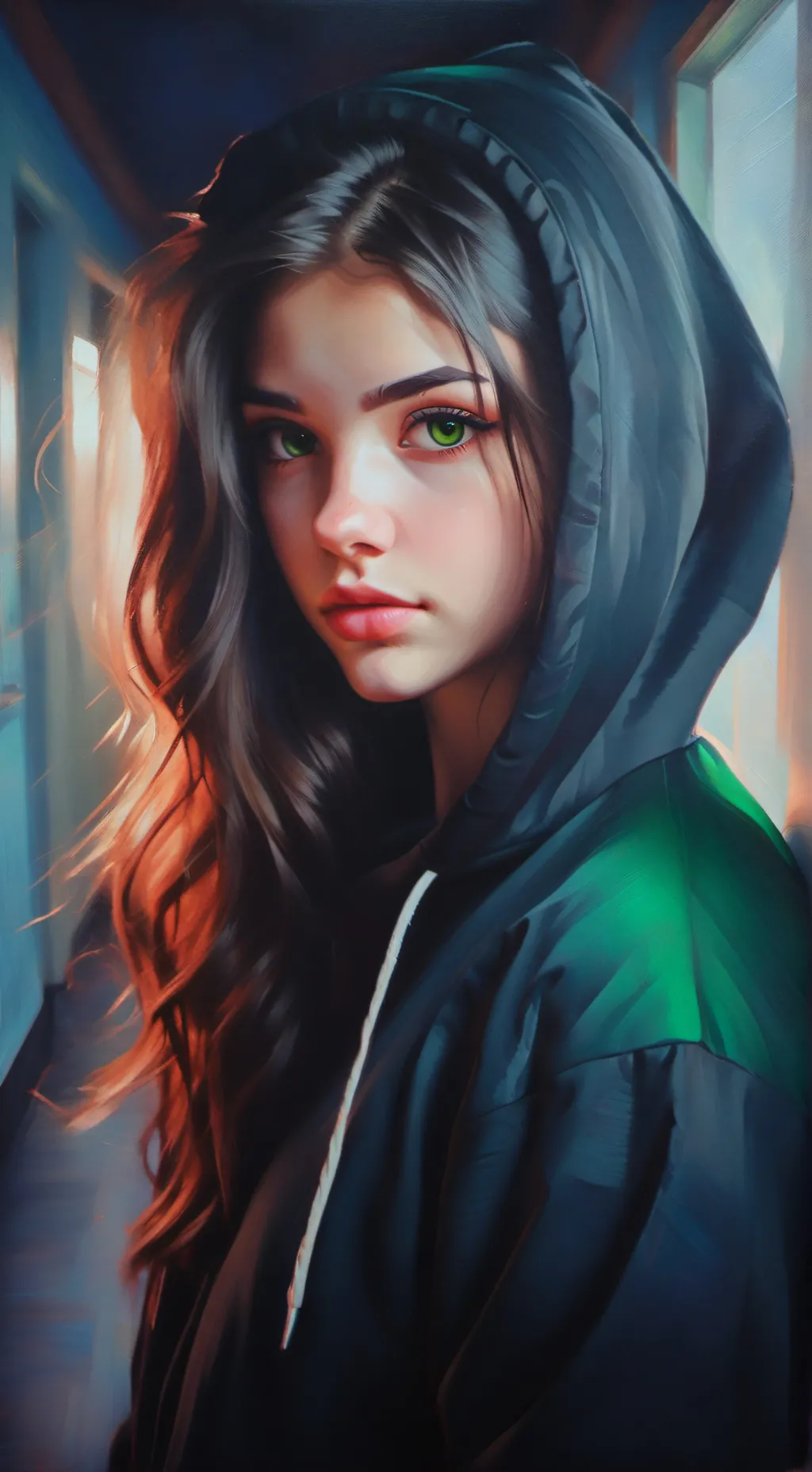 ai character: Love is love background