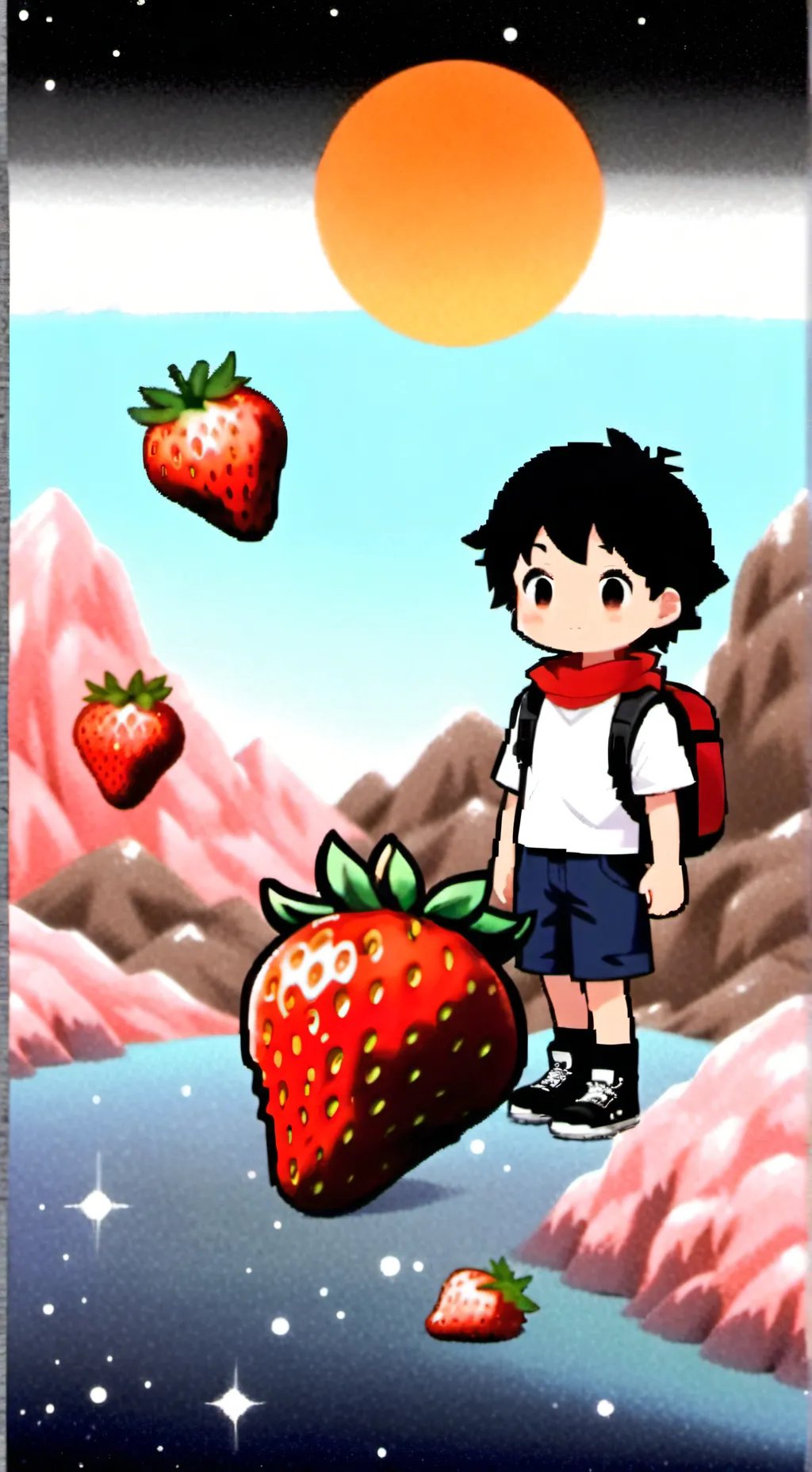 ai character: sprout background