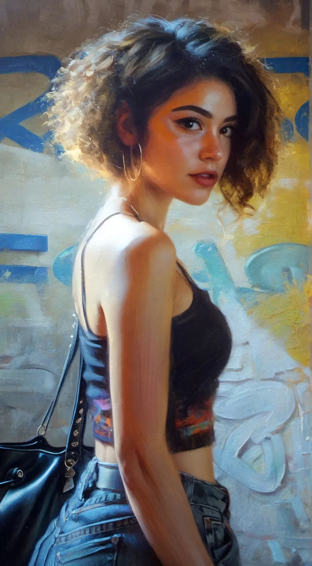 ai character: Alex ♀️ background