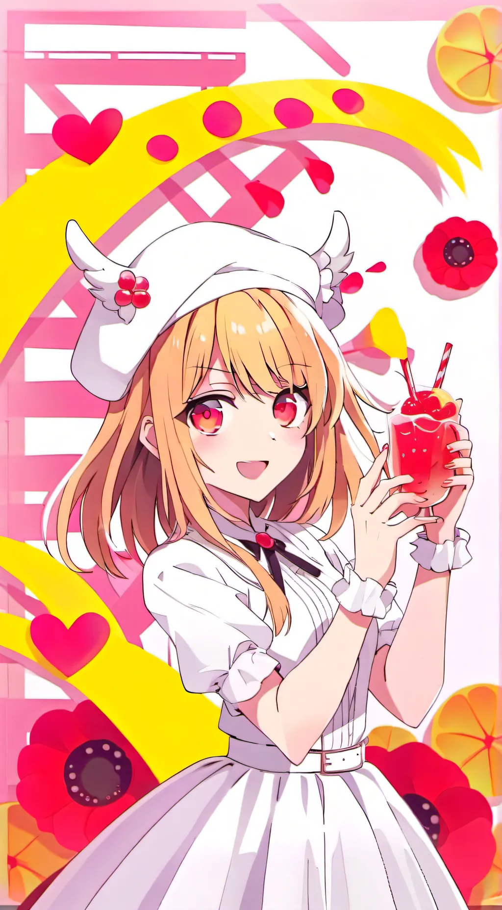 ai character: ლViolinლ background