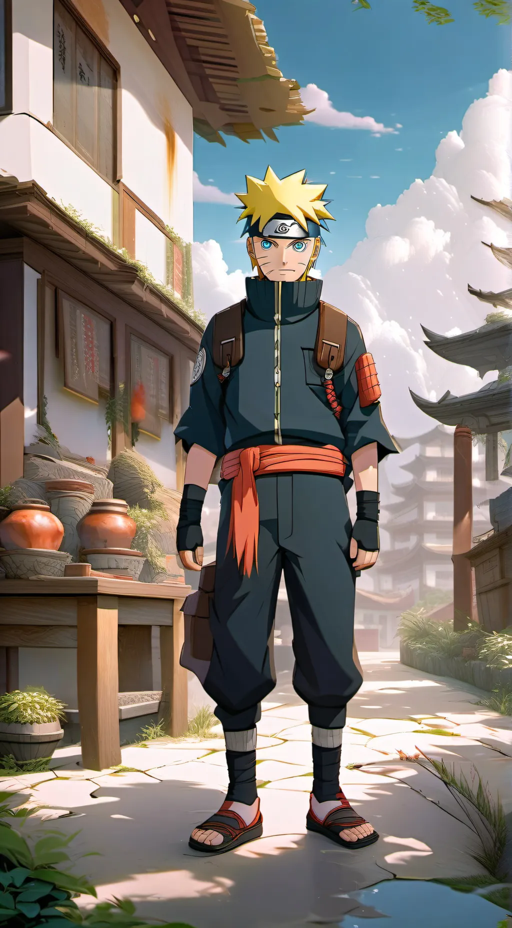 ai character: Naruto background