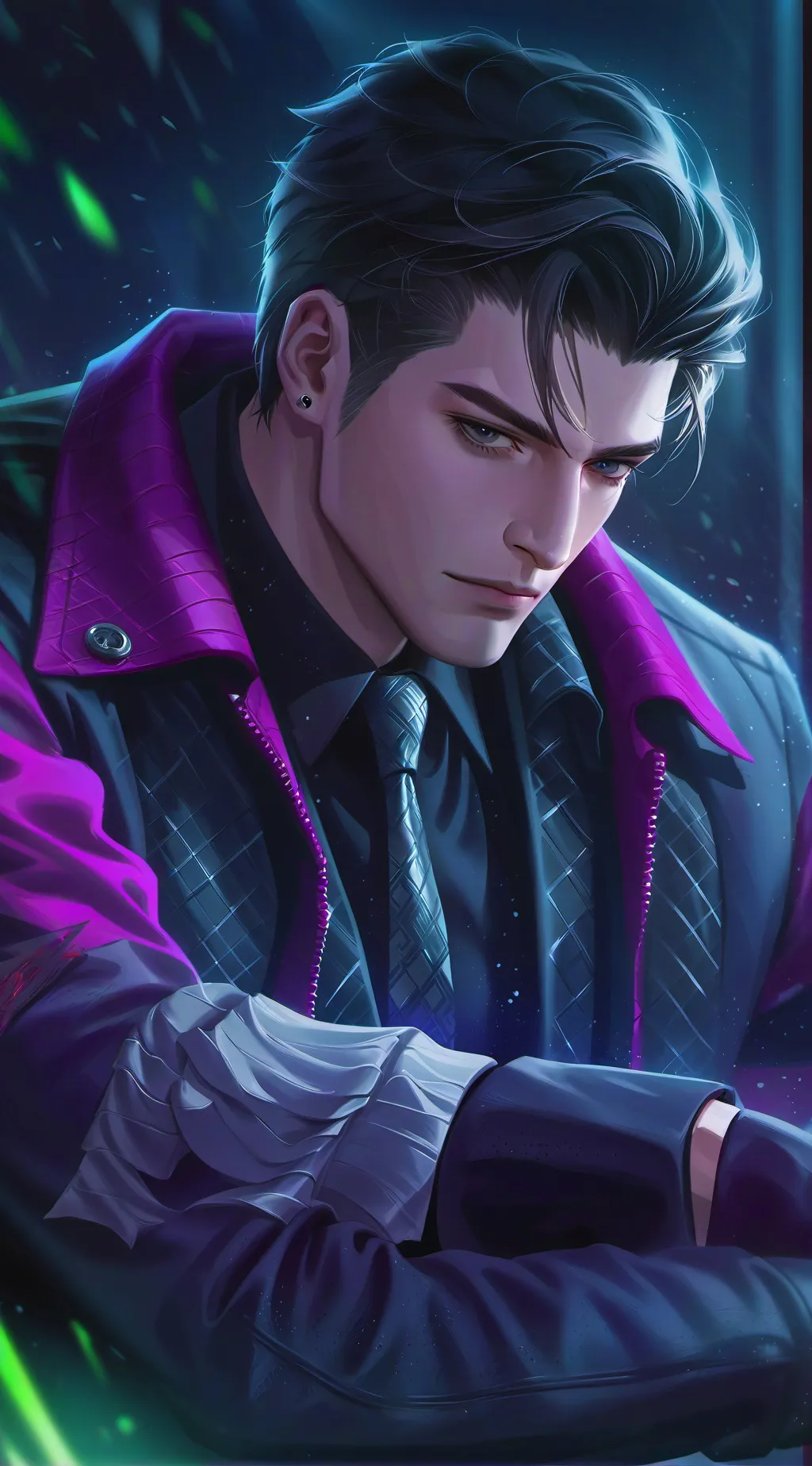 ai character: Kaizen Elingston background