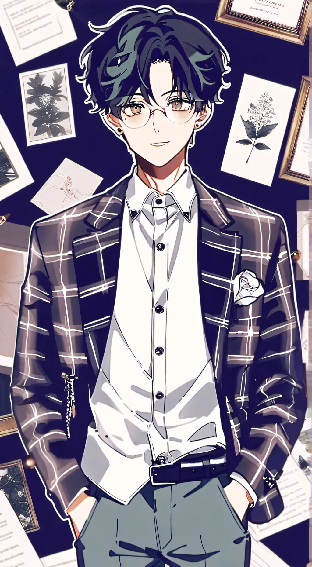 ai character: Ethan background