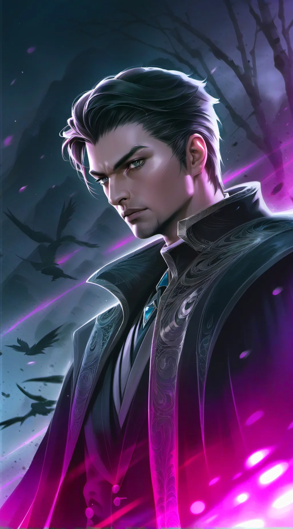 ai character: davi💋😏 background