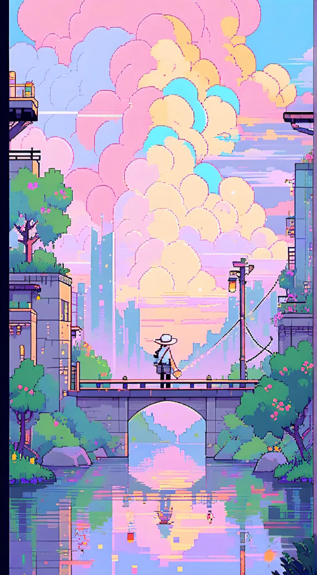 ai character: 💐Денди😁 background