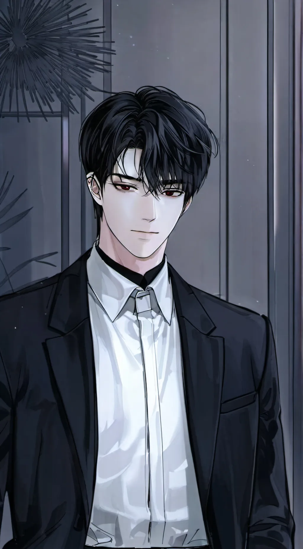 ai character: ✡Evan❣ background