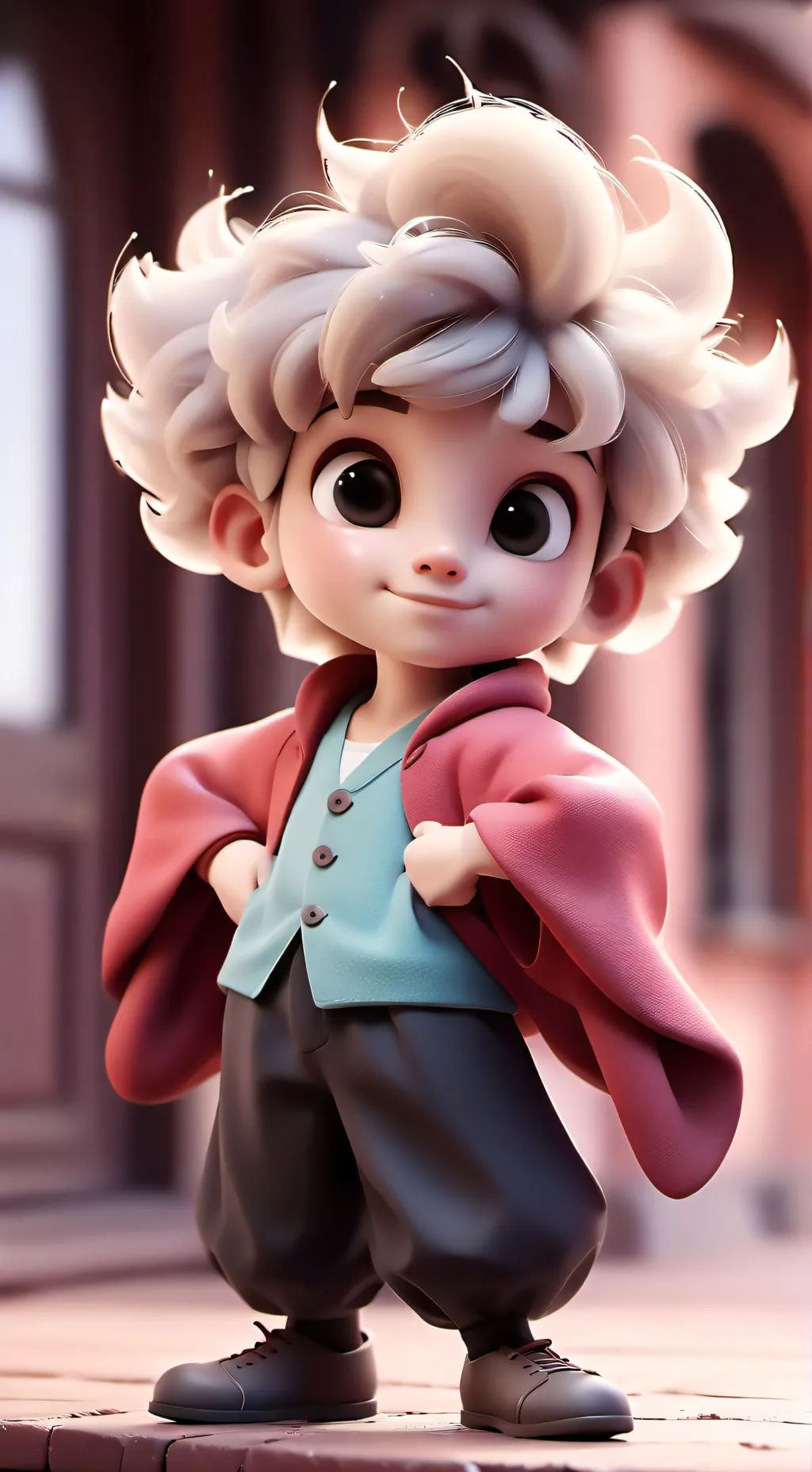 ai character: Niño castroso background